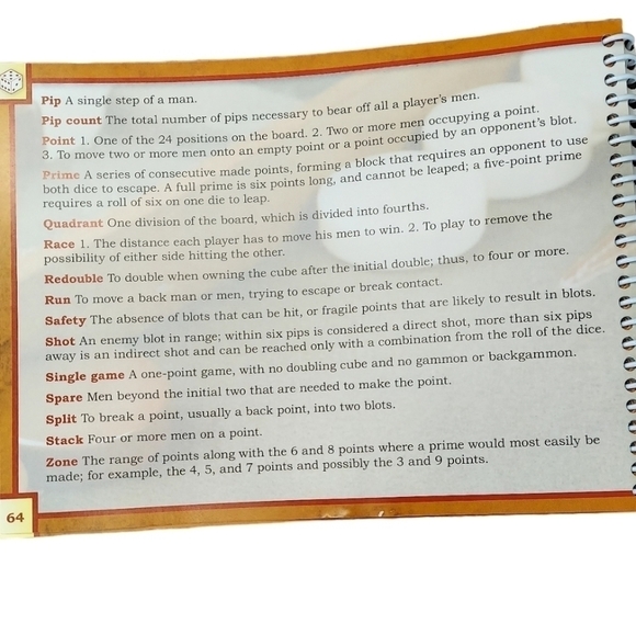 Backgammon Game Strategies and Secrets by Elliott Winslow and Elliot Winslow - Picture 15 of 16